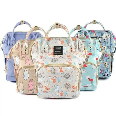 Diaper Bag Backpack For Moms Waterproof Travel Design - Estalios